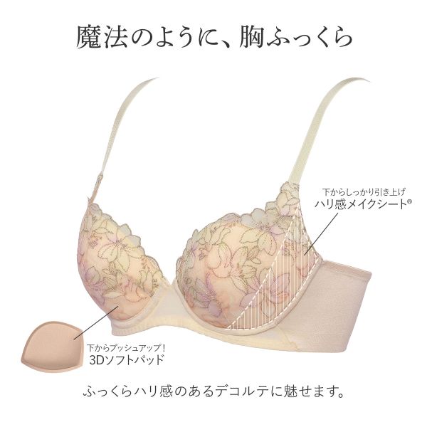 トリンプ Triumph TR596 天使のブラ 魔法のハリ感 ブラジャー DEF 単品