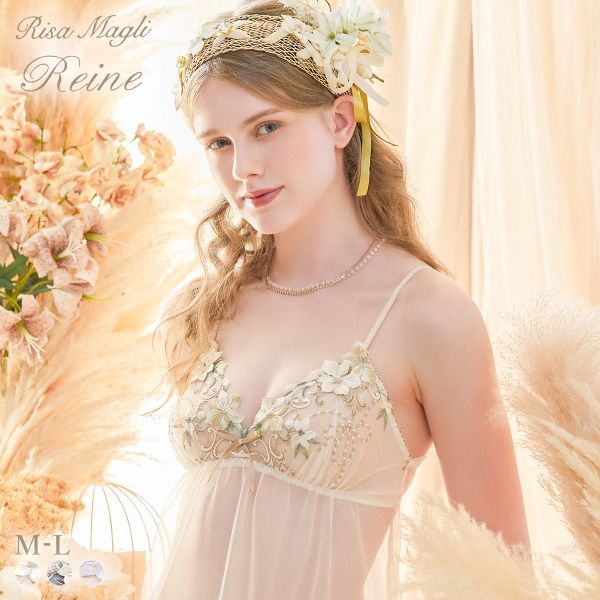リサマリ レーヌ ヴァネッサ スリップ キャミソール ランジェリー Risa Magli Reine レディース 送料無料 メール便(7)