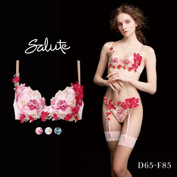 15％OFF【送料無料】 ワコール サルート 26グループ 26G P-UP ブラジャー DEF プッシュアップ 谷間 Wacoal Salute BTJ426 25AWシーズン
