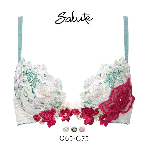 30%OFF ワコール サルート 06G ブラジャー BTJ406 3/4カップワイヤー P