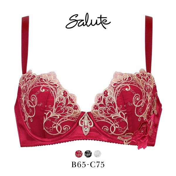 15％OFF【送料無料】 ワコール サルート 70グループ 70G 女優Bra ブラジャー BC デコルテ 谷間 リフトアップ Wacoal Salute BTJ770 24AWの通販は 6,272円