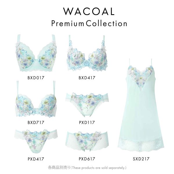 Wacoal フロントエックスプラスブラ フロントエックスプラスブラ ワイヤーブラ（3／4カップ