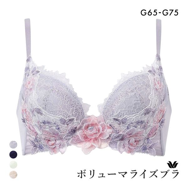 ワコール ボリューマライズブラ プレミアム 22series BXD722 22G ブラジャー G Wacoal 大きいサイズ 下着 レディース 15%OFF 送料無料