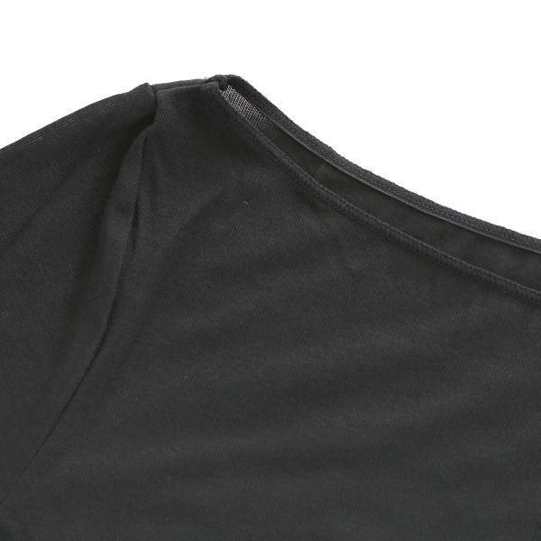 ワコール ウォーム カシミヤ混 長袖 ボートネック インナー ML CLD368