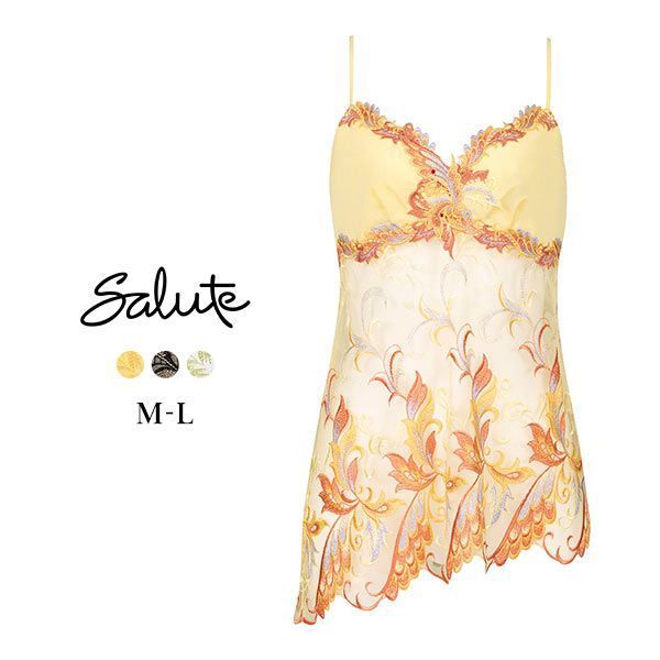 ワコール Wacoal サルート Salute 23AW先行 92G CTJ292 キャミソール ML ランジェリー プレステージ レディース 35%OFF 送料無料 メール便(7)