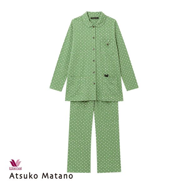 ワコール Wacoal マタノアツコ ATSUKO MATANO 長袖 パジャマ 上下