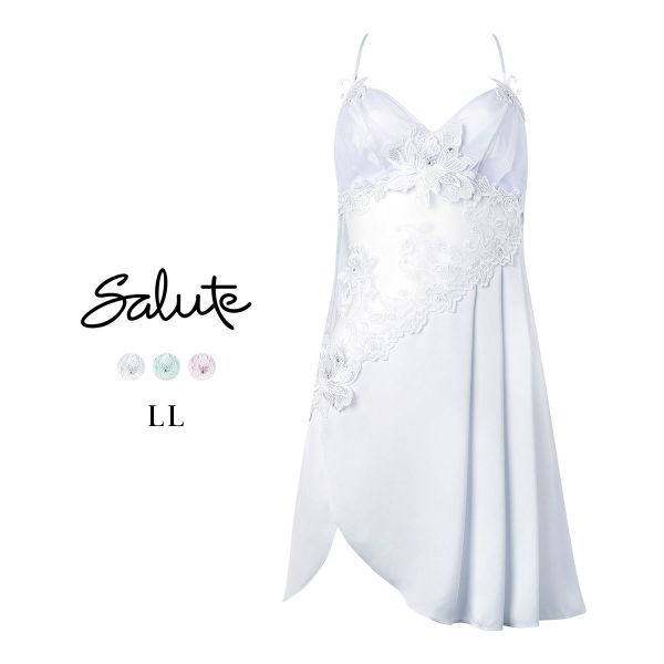 ワコール サルート 32グループ 32G ランジェリードレス LL ネグリジェ スリップ Wacoal Salute NTJ レディース 15%OFF 送料無料 メール便(15)