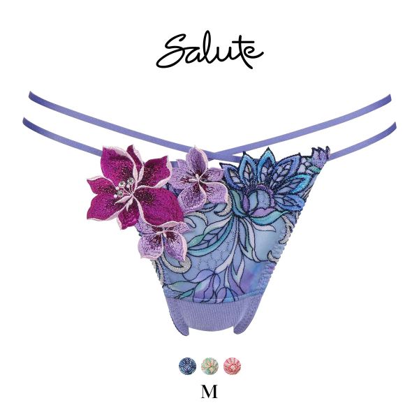 ショーツ Tバックソング タンガ 15％OFF メール便(3) 送料無料 ワコール サルート 80グループ 80G M Wacoal Salute PTJ480 25SS先の通販は 5,537円