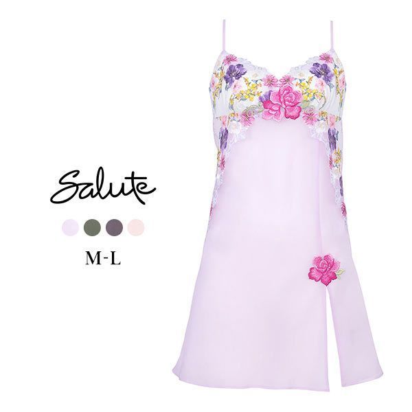 ワコール Wacoal サルート Salute 23AW 93G STJ293 スリップ ランジェリー ML スタンダードシルエ レディース 35%OFF 送料無料 メール便(20)