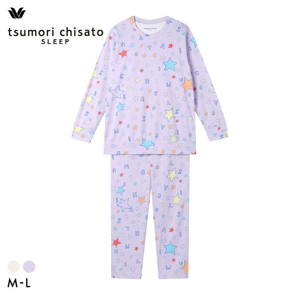 ワコール ツモリチサト スター パジャマ 上下セット ルームウェア 綿100％ Wacoal tsumori chisato SLEEP 15%OFF 送料無料 7,966円