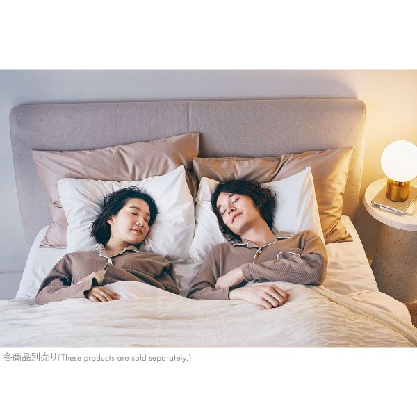 ワコール Wacoal 睡眠科学 レディース なめらかでやわらかい天綿 シャツ パジャマ 長袖 上下セット 綿100％ コット 10%OFF 送料無料_2
