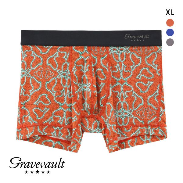ボクサーパンツ ショート ブランド 前閉じ 送料無料 グレイブボールト Gravevault×CLOUDY ASOMDWE XL 3061342 クラウディコラボ 日本製 メンの通販は 6,380円
