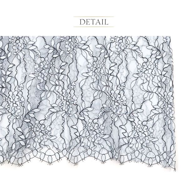 アンブラ ANNEBRA Luxurious レース切り替えロングドレス ルームウェア