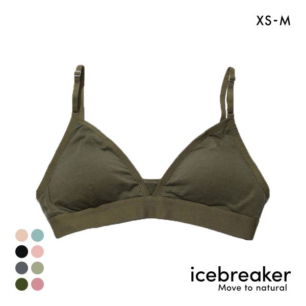 ブラジャー ノンワイヤー アイスブレーカー icebreaker W SIREN