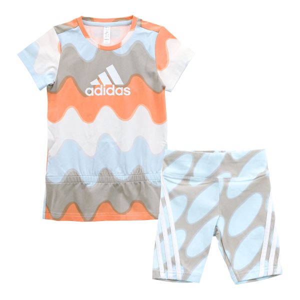 新品 adidas marimekko 120cm 上下セットアップ キッズ adidas アディダス マリメッコ Marimekko キッズ スウェット