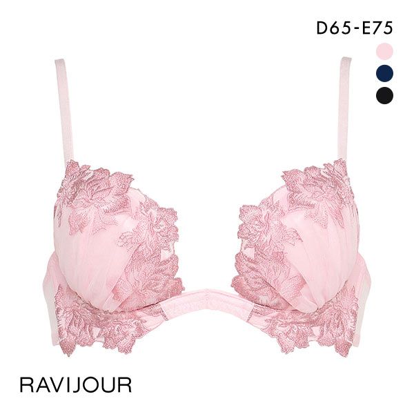 ブラジャー 送料無料 ラヴィジュール RAVIJOUR ロージーガーデン ホットリフト DE 盛り 谷間 バストアップ リフトアップの通販は 7,359円