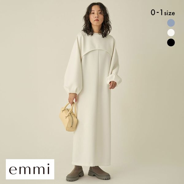 エミ 3wayレイヤードダンボールワンピース emmi 35%OFF 送料無料_7