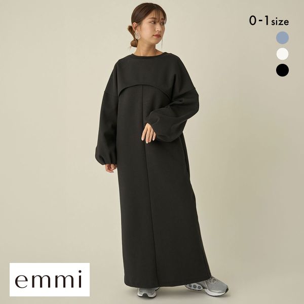 エミ 3wayレイヤードダンボールワンピース emmi 35%OFF 送料無料_8