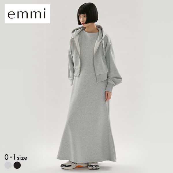 エミ 裏毛フーディー×ワンピースセット emmi 送料無料_9