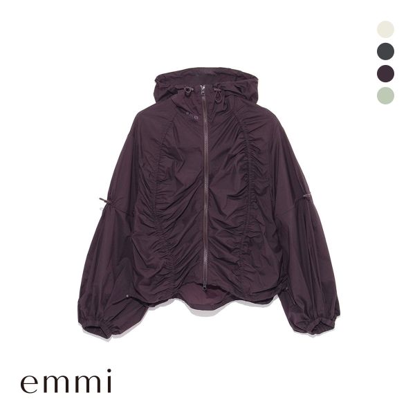 エミ ギャザーナイロンブルゾン emmi 35%OFF 送料無料_9