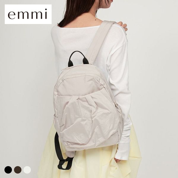 【送料無料】 エミ eco ミニギャザーボディーバックパック 撥水 emmi