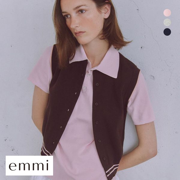 エミ emmiロゴニットポロトップス emmi 35%OFF 送料無料 メール便(15)_7