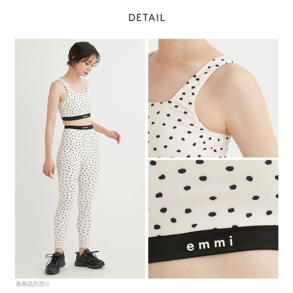 SALE40%OFF emmi yoga エミ ヨガ eco スノートレイスブラトップ