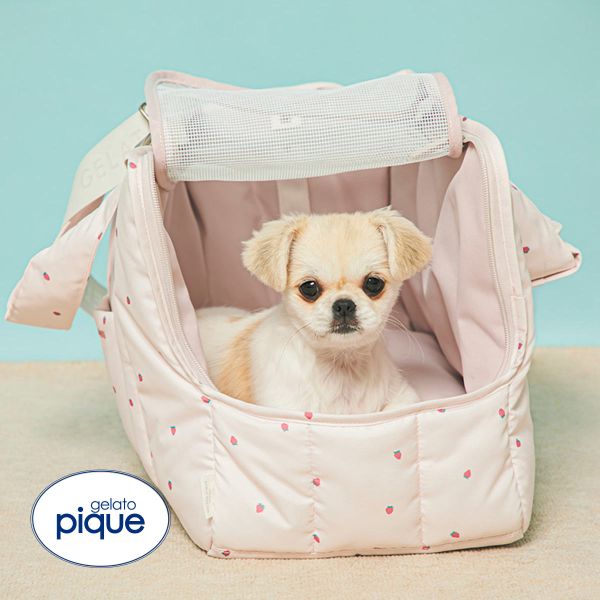 GELATO PIQUE 犬 ジェラートピケ キャリー バッグ いちご CAT&DOG