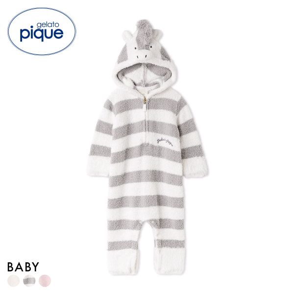 ジェラートピケ キッズアンドベイビー ベビー ベビモコポニーロンパース ジェラピケ ルームウェア gelato pique Kids＆Baby 送料無料_9