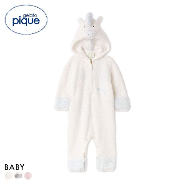 ジェラートピケ キッズアンドベイビー ベビー ベビモコポニーロンパース ジェラピケ ルームウェア gelato pique Kids＆Baby 送料無料