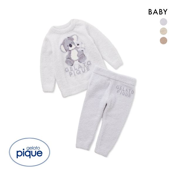 クマのルームウェア フリーサイズ　キッズセット　ジェラピケ 楽天市場】SALE40%OFF ジェラートピケ キッズ gelato pique kids