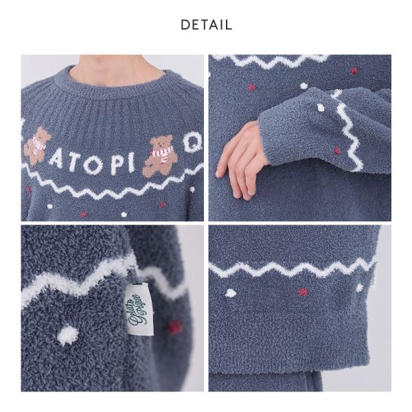 ジェラートピケ ルームウェア 「HOLIDAY」ノルディックプルオーバー gelato pique（ジェラートピケ）の「【HOLIDAY】ノルディック