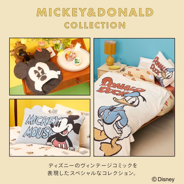 ジェラートピケ gelato pique SleepMickey&Donald/ジャガード ジェラートピケ gelato pique SleepMickey&Donald/ジャガード