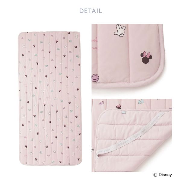 ジェラートピケ スリープ ディズニー Mickey&Minnie 接触冷感プリント敷きパッド(シングル) ジェラピケ gelato piqu 30%OFF 送料無料 母の日 ギフト プレゼント_5