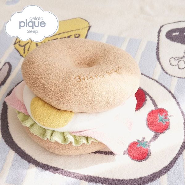 【送料無料】 ジェラートピケ スリープ モーニングモチーフ お昼寝クッション ジェラピケ gelato pique Sleep