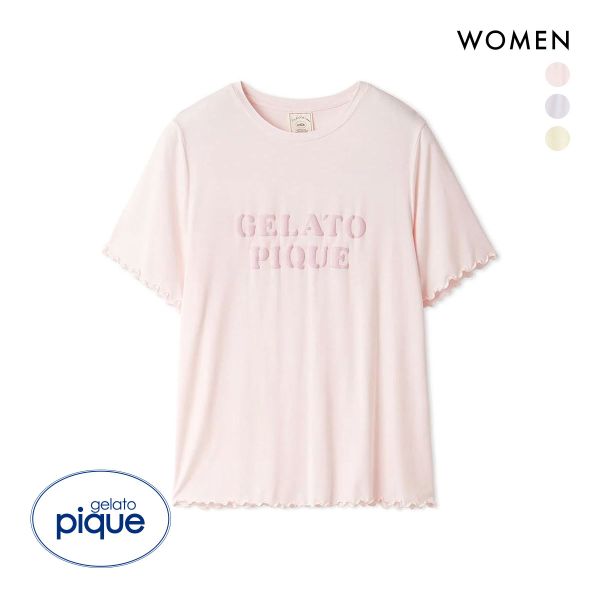 お値下げしました‼️新品未使用ジェラートピケ白ルームウェア gelato pique - ジェラートピケ ルームウェア パジャマ パウダー