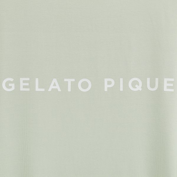 【送料無料】 ジェラートピケ レディース レーヨンロゴTシャツ＆ボーダーショートパンツセット 上下セット ジェラピケ ルームウェア gela_6