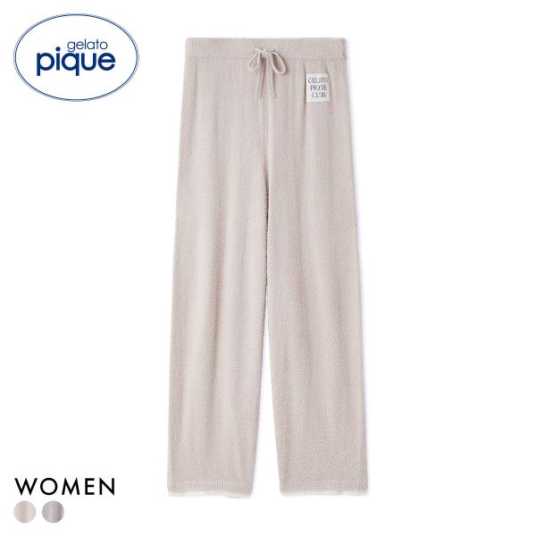 ジェラートピケ レディース レイヤードホットスムーズィーロングパンツ ジェラピケ パジャマ ルームウェア gelato pique 送料無料
