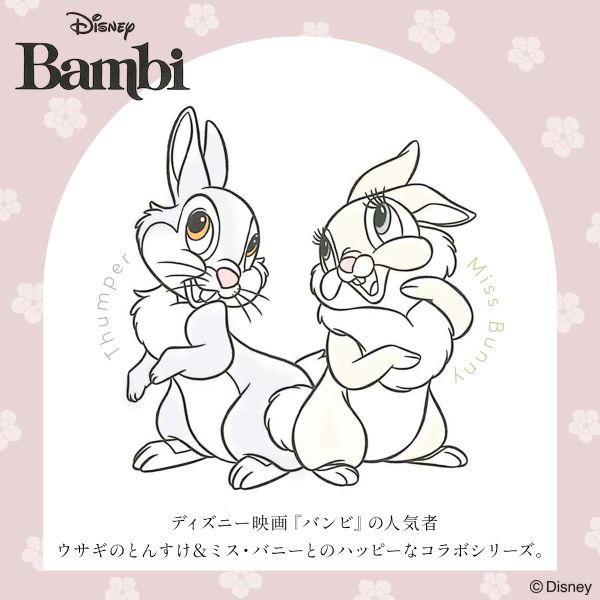 SNIDEL HOME - SNIDEL HOME Bambi ミス・バニー&amp;とんすけ /ニットブランケット スナイデルホーム SNIDEL HOME 【Bambi】ミス・バニー&とんすけ