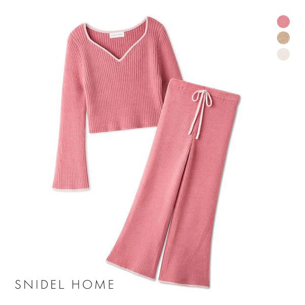 SNIDEL HOME /【CreamyTouch】パイピングセットアップ SNIDEL HOME 【CreamyTouch】パイピングセットアップ