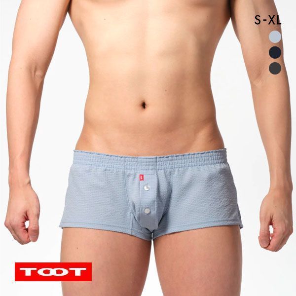 トランクス 前開き トゥート TOOT ギンガムサッカー FT フィット