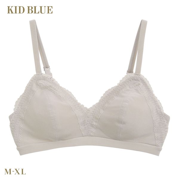 ブラジャー バストメイク キッドブルー KID BLUE 24ベンベルグベア天 ノンワイヤー 単品 下着 レディース 送料無料_9