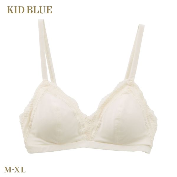 ブラジャー バストメイク キッドブルー KID BLUE 24ベンベルグベア天 ノンワイヤー 単品 下着 レディース 送料無料_10