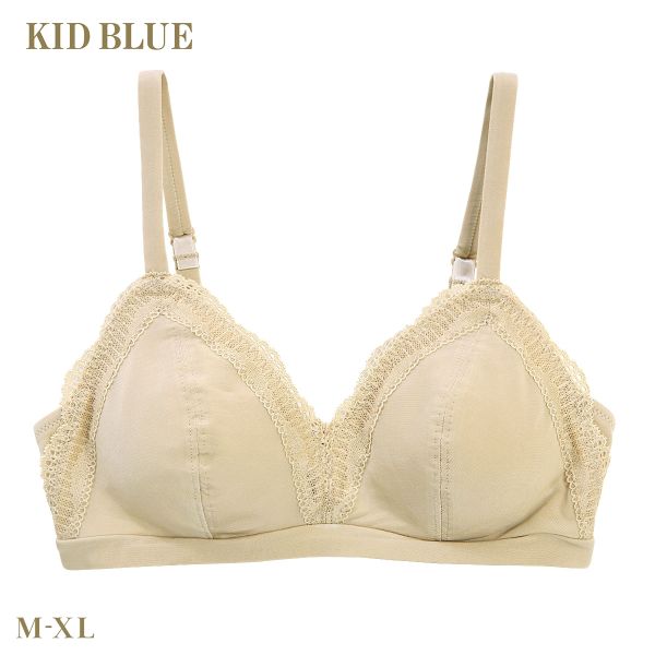 ブラジャー バストメイク キッドブルー KID BLUE 24ベンベルグベア天 ノンワイヤー 単品 下着 レディース 送料無料_11