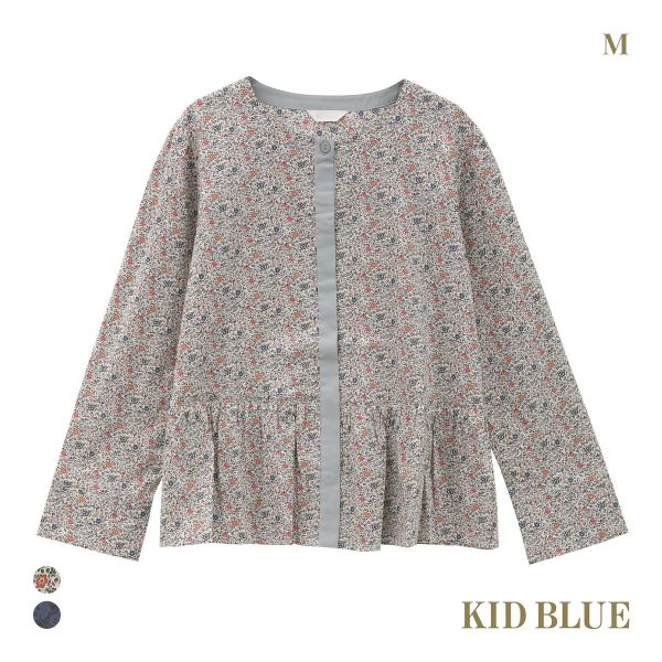 キッドブルー 25AW LIBERTYプリント 長袖 パジャマ トップス KID BLUE 送料無料