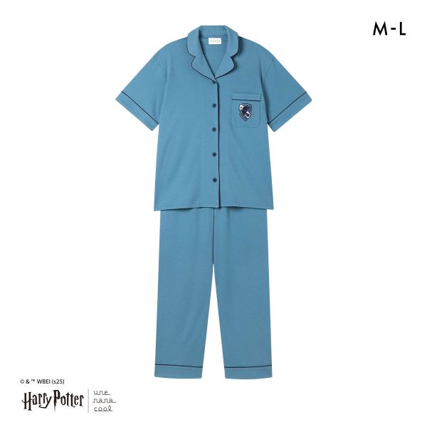 ハリー・ポッター × ウンナナクール Harry Potter 綿100％ 開襟半袖