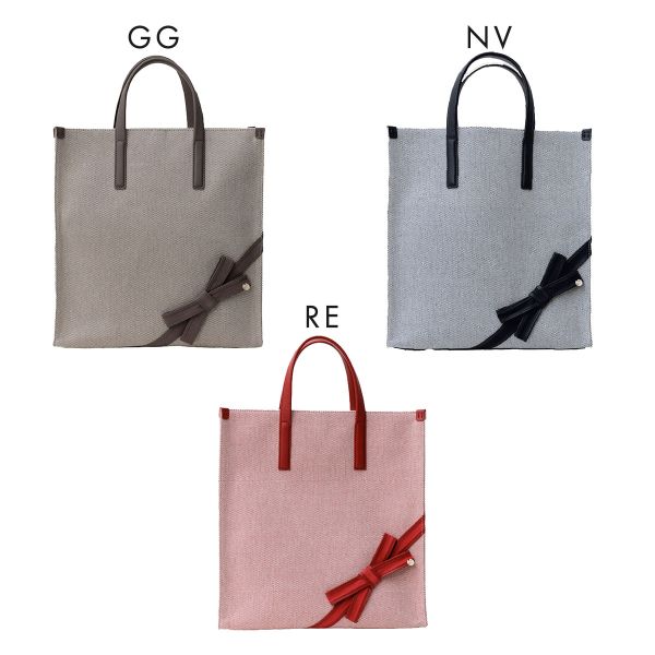 アシーナニューヨーク マディソン トートバッグ リボン Athena New