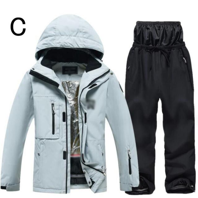 10色展開 レディーススキーウェア サスペンダー スノボー ノーボードウェア メンズ スノーウェア 2点セット 防水 セットアップ スノボー 登山 レインウェア ボード 雪遊び 10色展開 レディーススキーウェア サスペンダー スノボー ノー