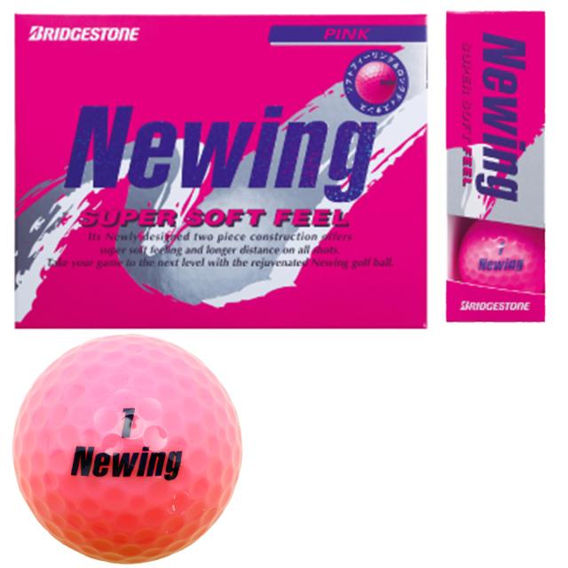 ブリヂストン Newing ニューイング Super Soft Feel ボール 3ダースセットの通販はau Pay マーケット Gdoゴルフショップ