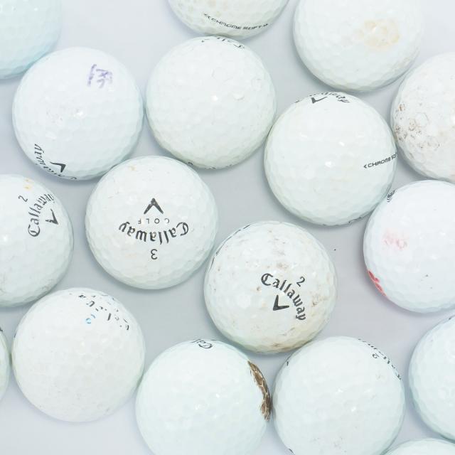 ロストボール ゴルフボール Lost Ball キャロウェイ 銘柄混合 練習用ボール 500個セット_2